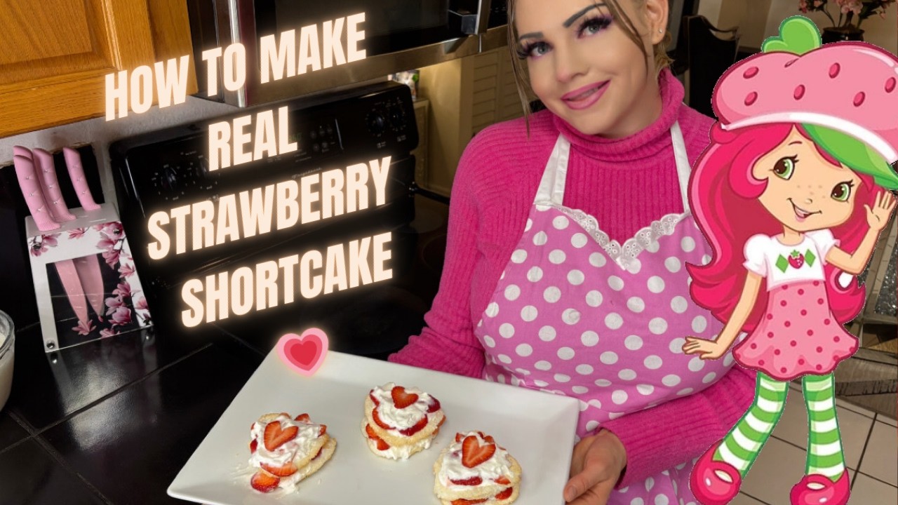 Strawberry Shortcake: The Perfect Heart-Shaped Dessert! Every Day Can Be Valentine's Day!