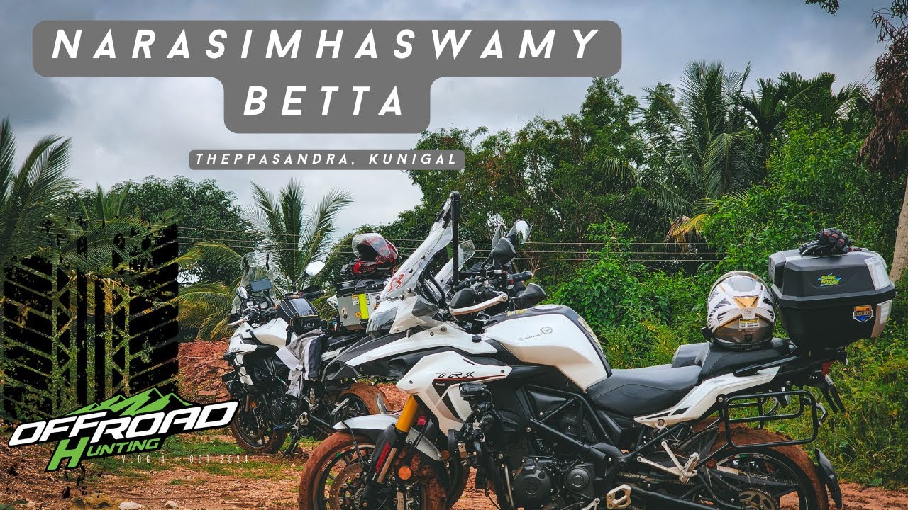 Narasimha swamy temple | Off-road on mighty Benelli TRK-502 | Drone shots | DJI Mini  | @enqrides53