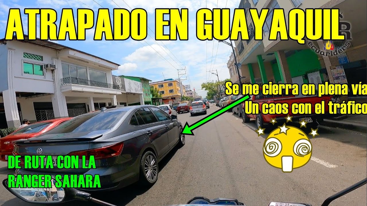 DE CUENCA A GUAYAQUIL EN MOTO CON EL TÍO ECUARIDER || DE RUTA CON LA RANGER SAHARA 300