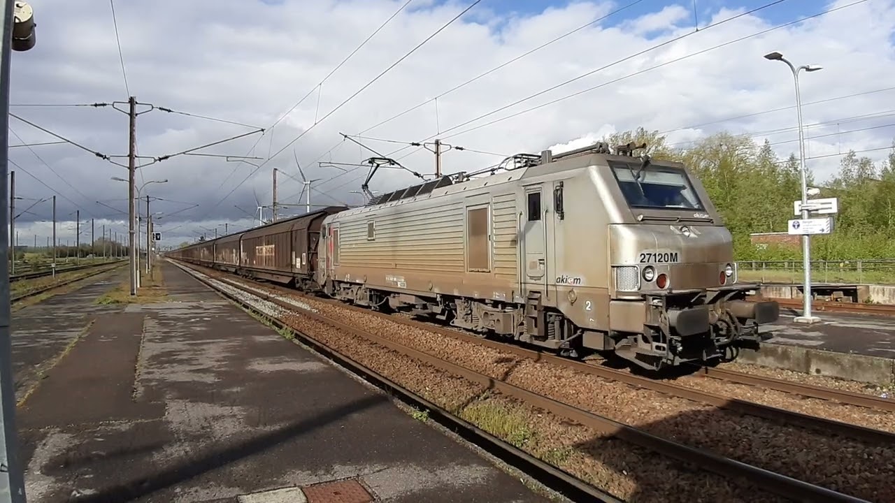 Des trains en tout genre en gare de Busigny