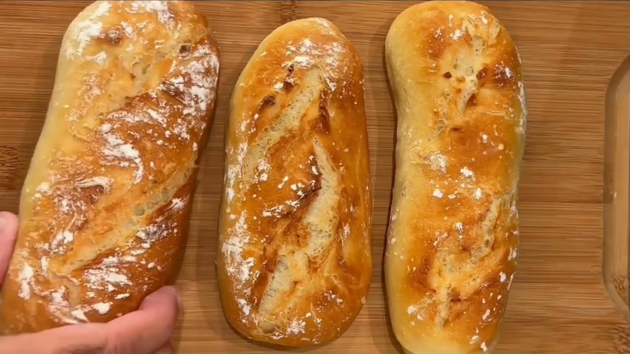 No-Knead Mini Bread Rolls | Only 5 Ingredients | Easy Homemade Bread Recipe