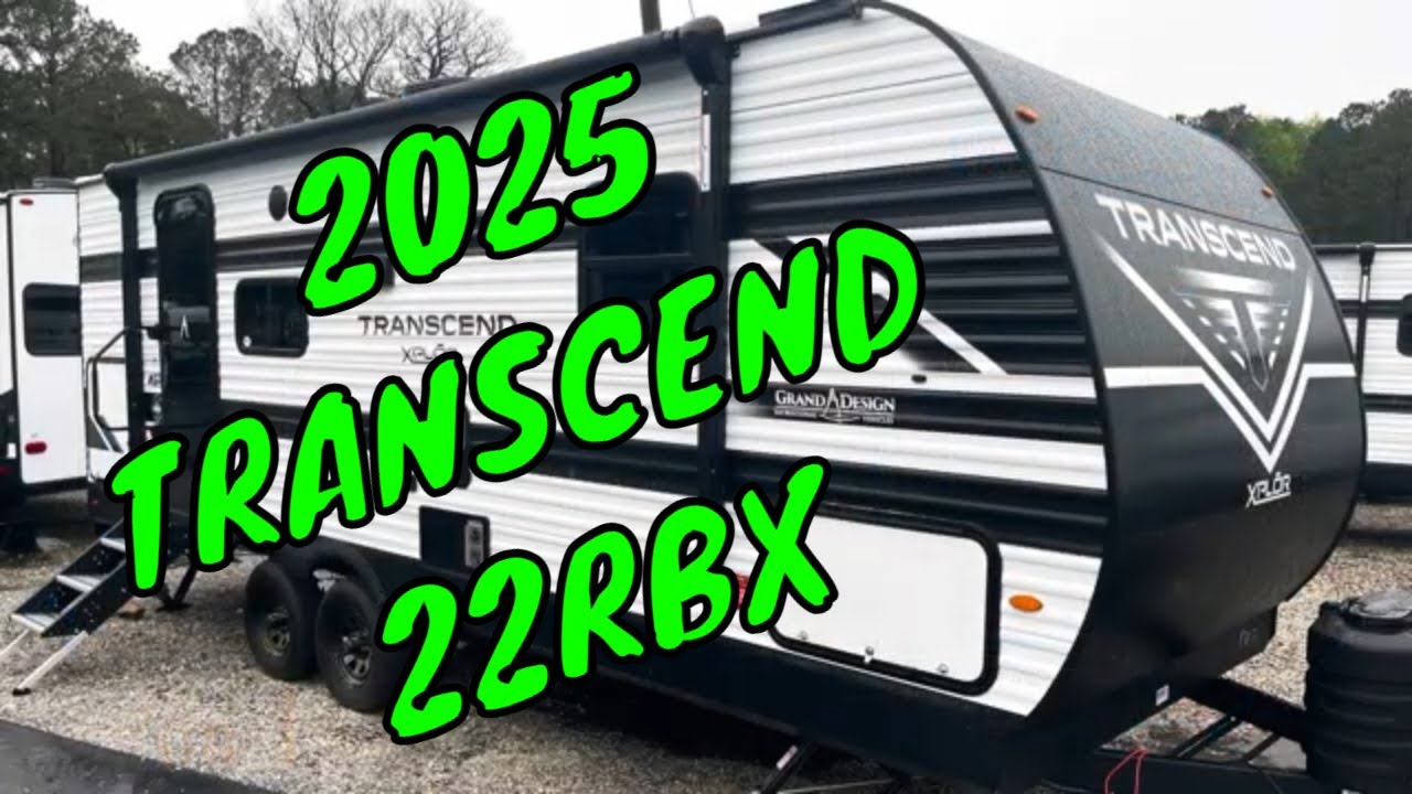 NEW 2025 GRAND DESIGN TRANSCEND XPLOR 22RBX TRAVEL TRAILER Dodd RV COUPLES CAMPER WALK THROUGH