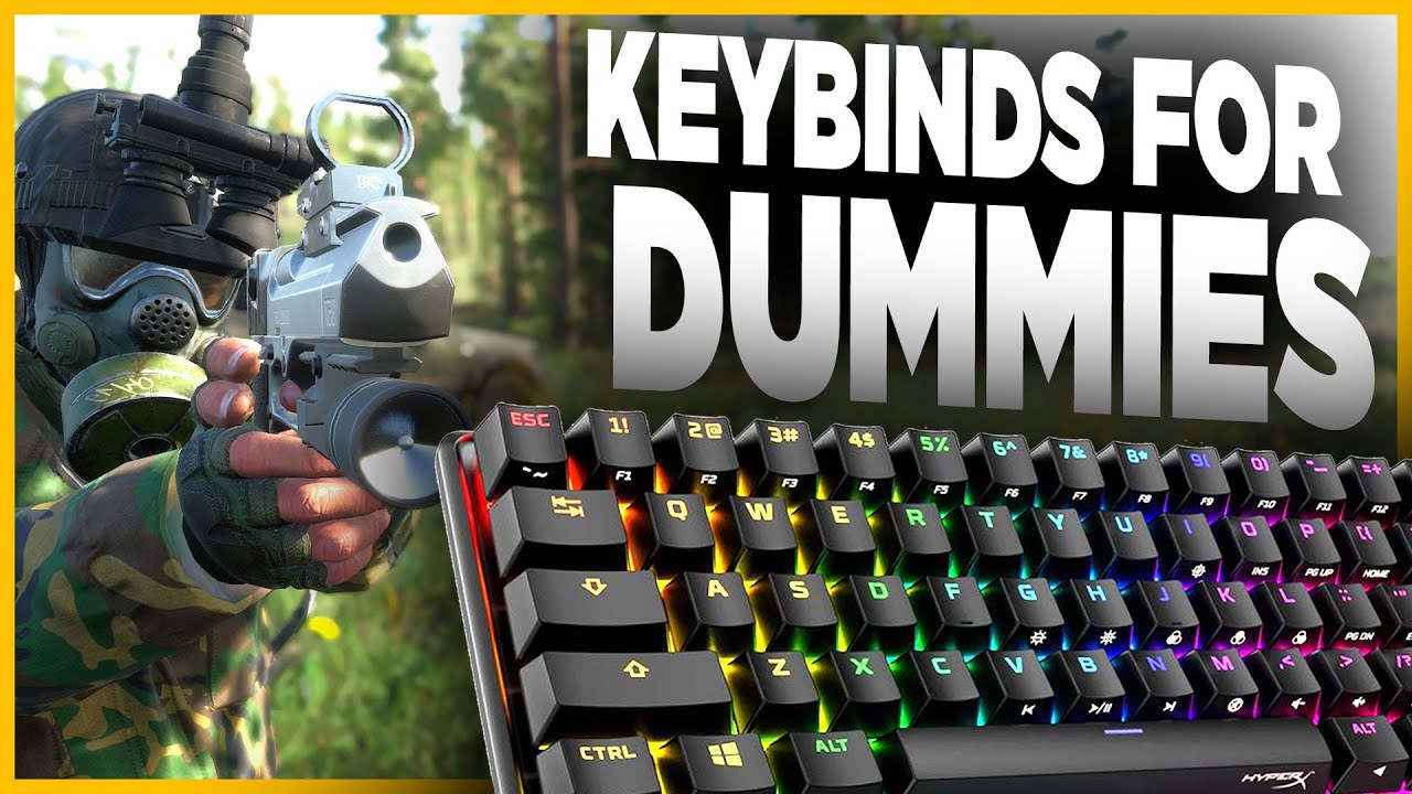SCUM - Key Binds for Dummies - Known and Hidden Key Binds
