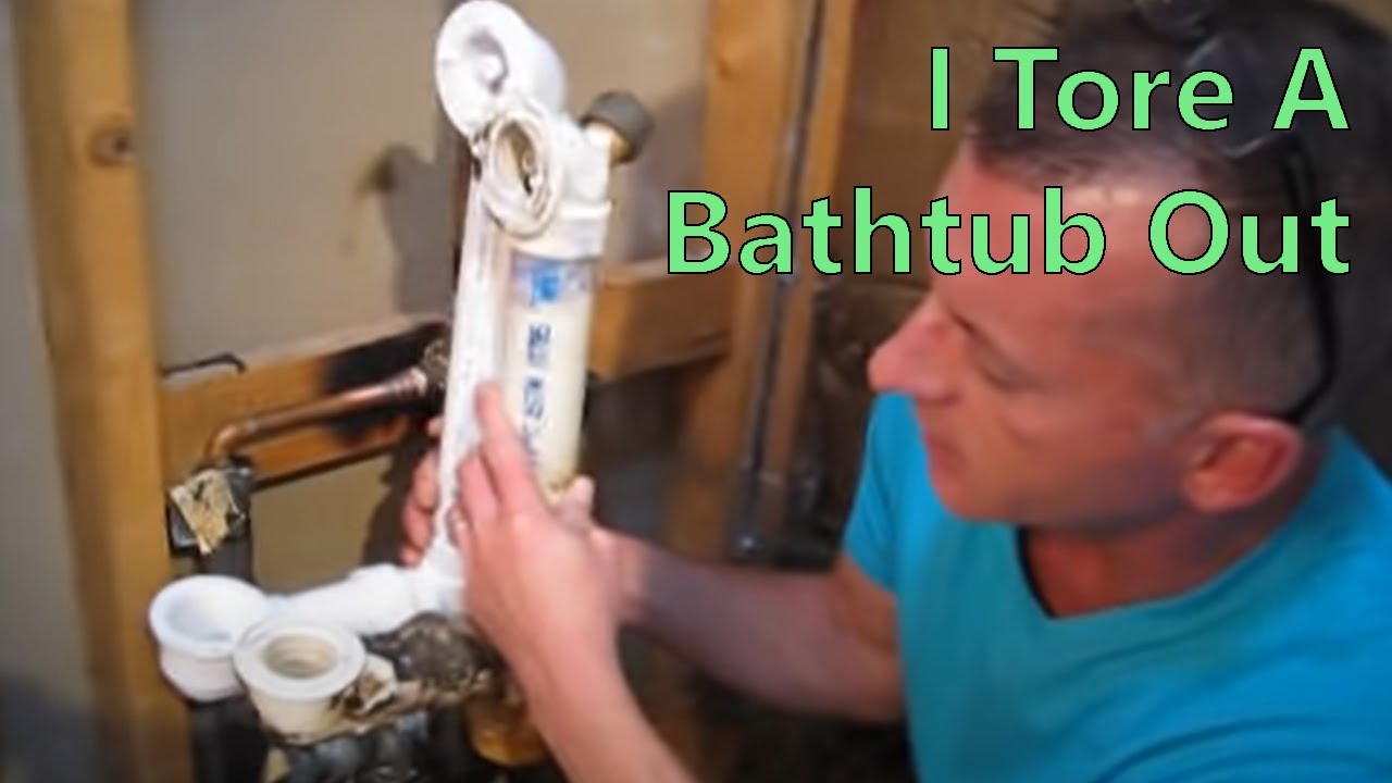 Bathtub Installation - Slab Plumbing