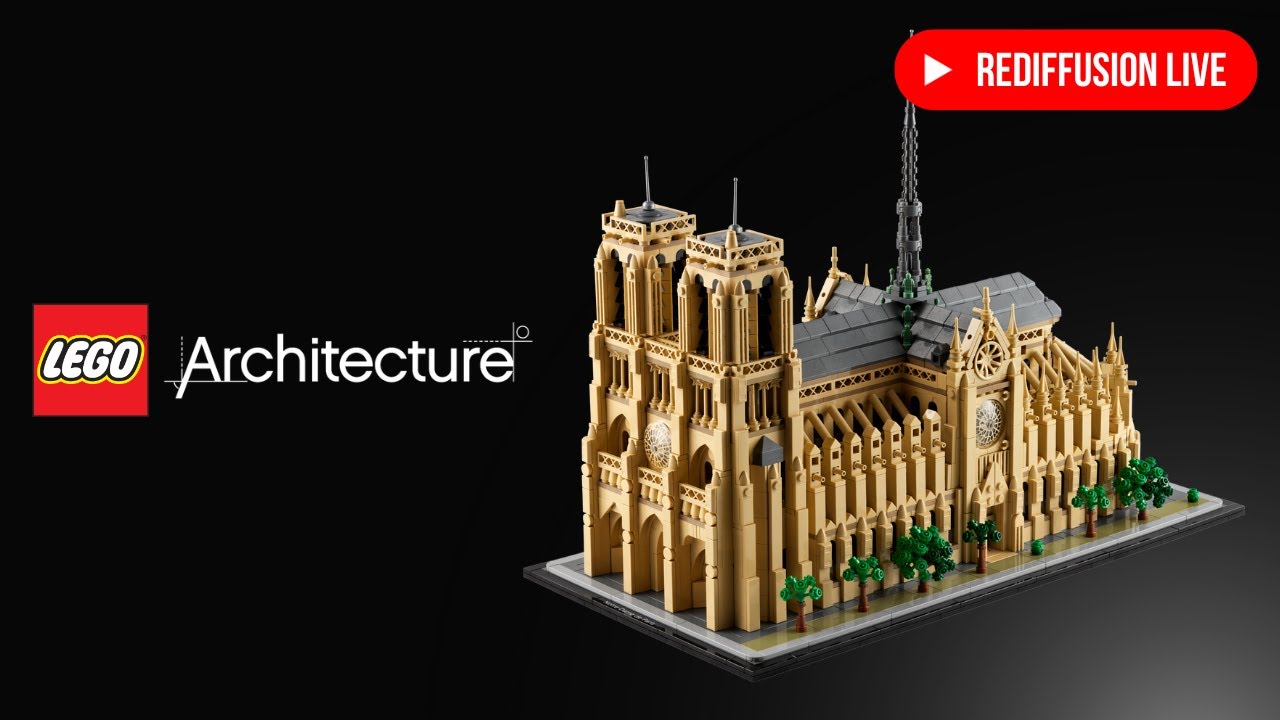 [FR] Créatif | On construit notre dames de paris en légo | Live en Solo