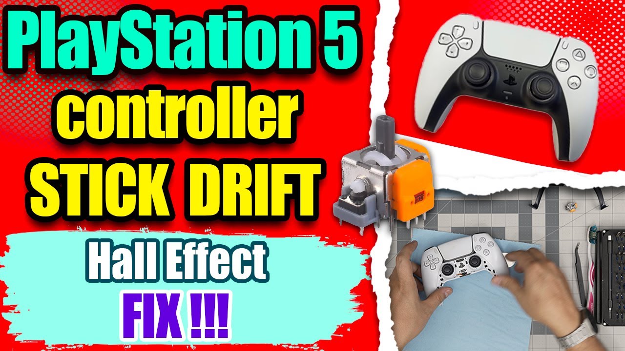 How to Fix PS5 DualSense Stick Drift with Hall Effect Joysticks | Console