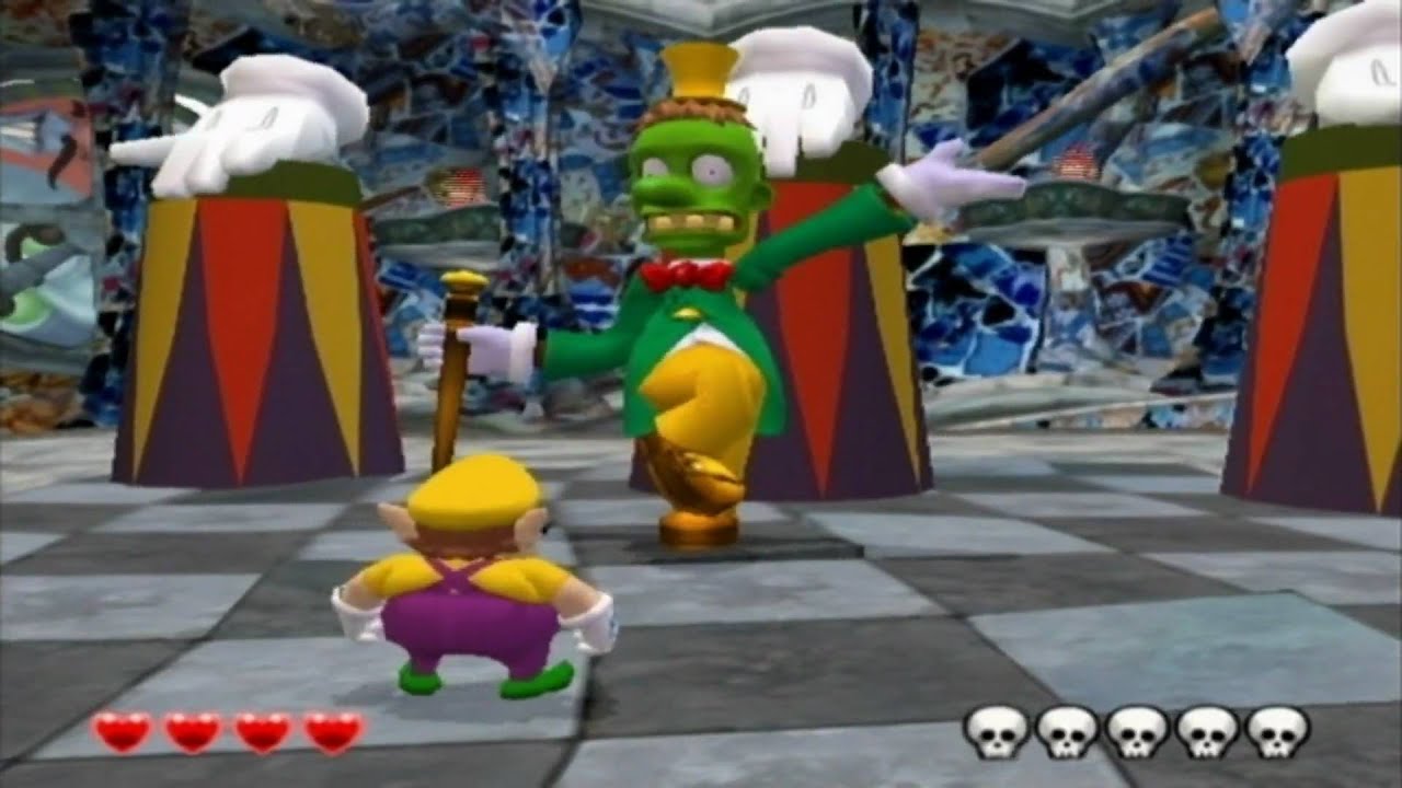 Wario World Boss 4-1 : Mean Emcie (no damage) HD