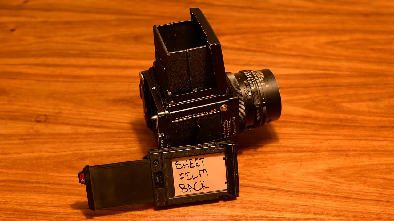 Rare Mamiya RB67 Back - Type J Sheet Film Holder