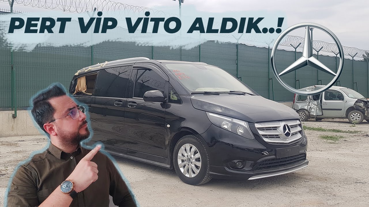 Hasarlı Oto Pazarından Pert Vip Vito Aldık...!  (Bölüm 1)
