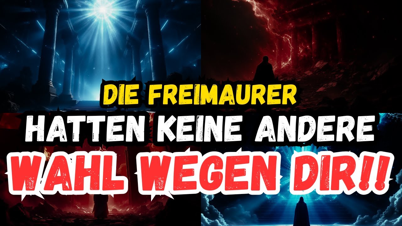 AUSERWÄHLTER, DIE FREIMAURER HASSEN DICH, WEIL DU GERICHT ÜBER IHR SYSTEM BRINGST. ⚖️🔥