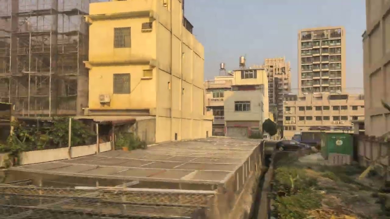 3/8 126次 沙鹿-清水間 山側路程景+清水通過