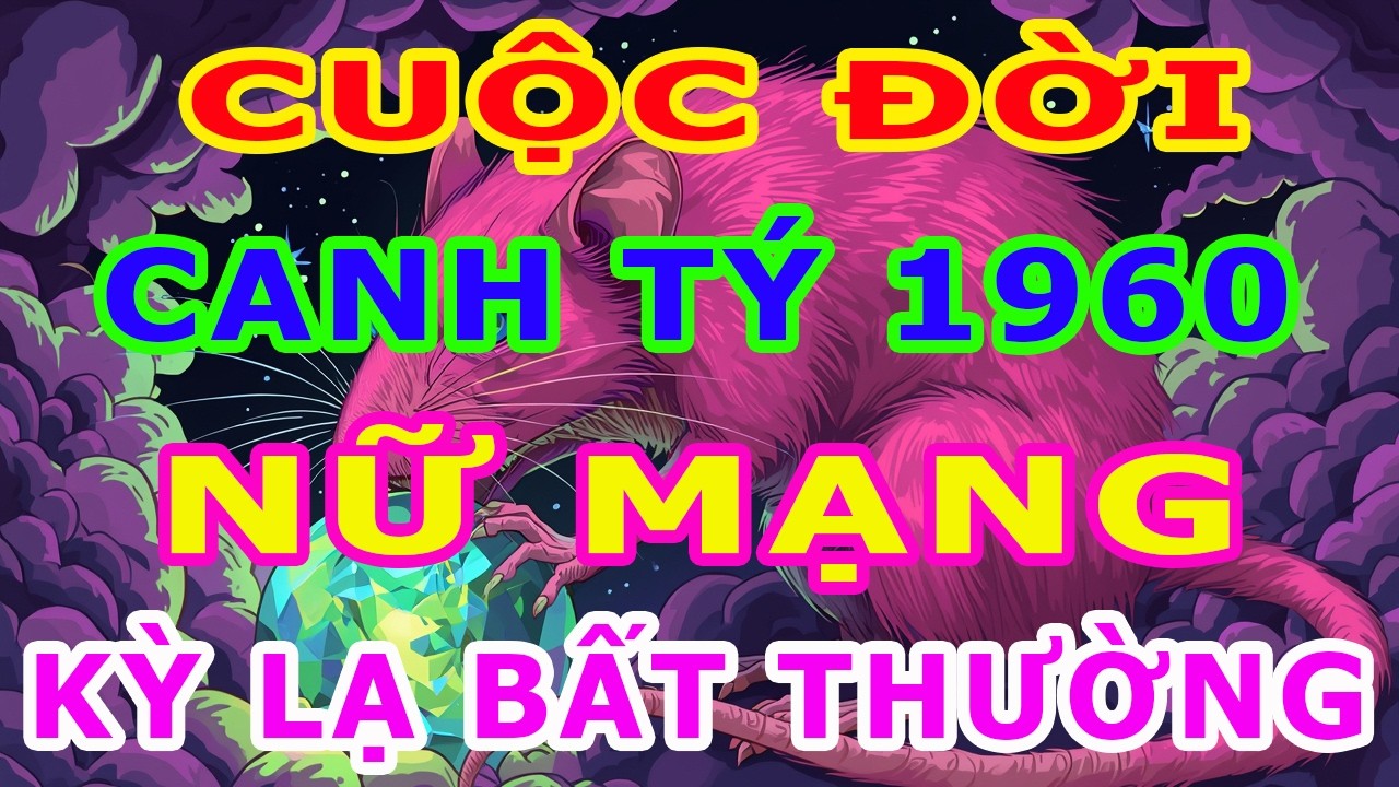Tử Vi Trọn Đời Nữ Mạng Tuổi Canh Tý 1960 Năm 2026, Một Cuộc Đời Kỳ Lạ