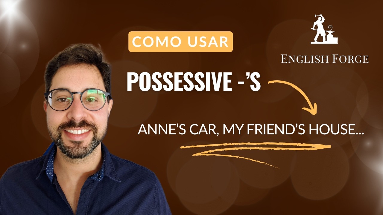 's Possessivo: John's car, my friend's house! Como usar, fácil! 🚗🏠 | Grammar Mondays #10