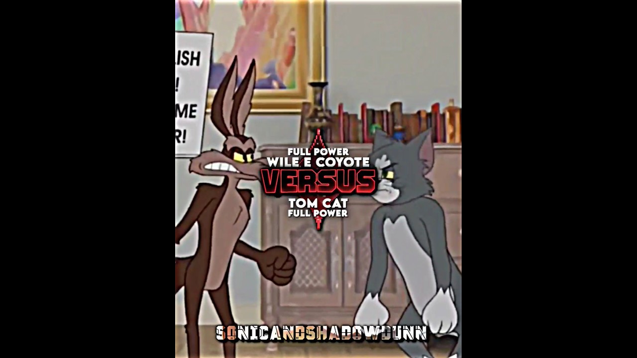Wile E Coyote Vs Tom Cat #meme #edit #vsbattle #looneytunes #tomandjerry