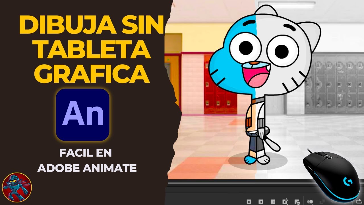 Dibujar Y Colorear Con Mouse (Facil) Adobe Animate