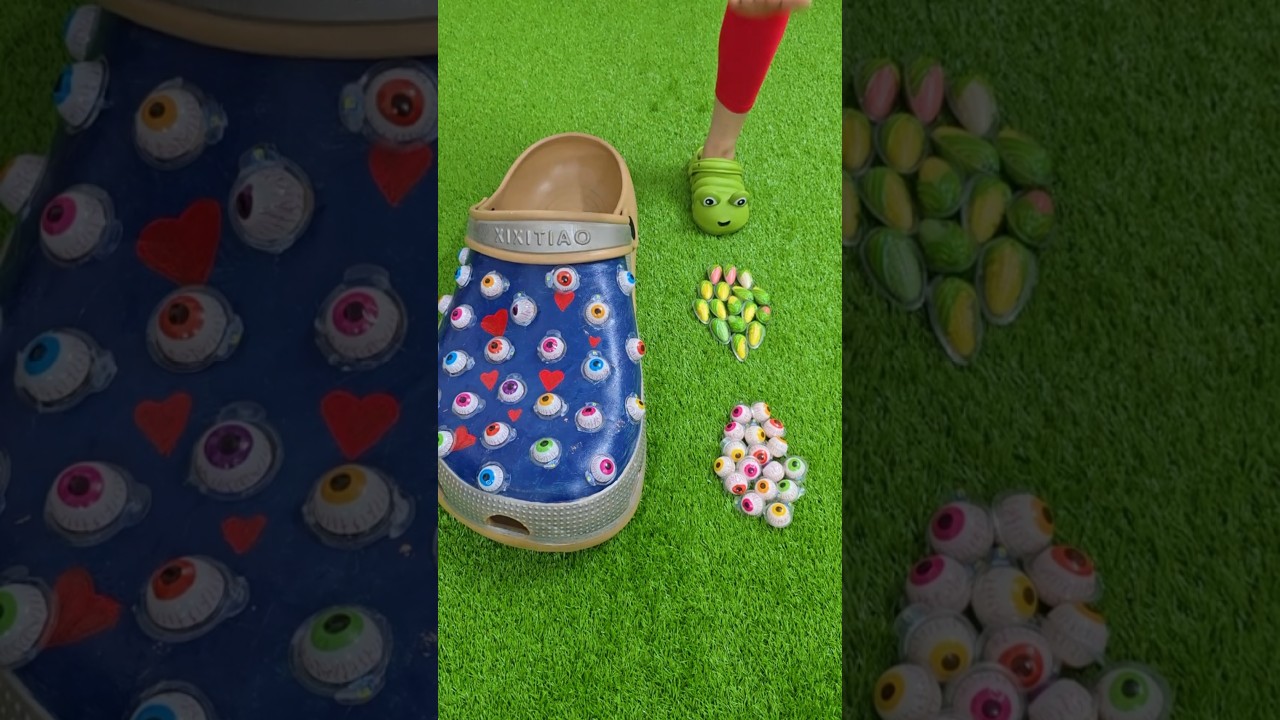 Super cool giant slippers 🦶🦶 Corn socks 🌽🌽 