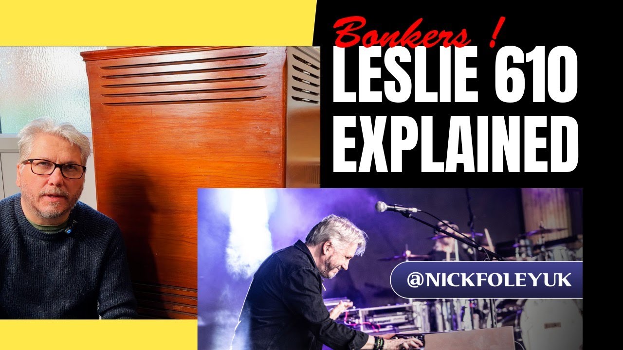 Hammond Story: The thoroughly bonkers Leslie 610. Or is it?