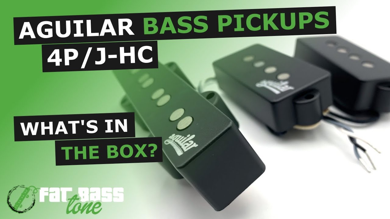 Aguilar AG 4P/J-HC 4 String PJ Set: What’s In The Box (A Close-Up Look)