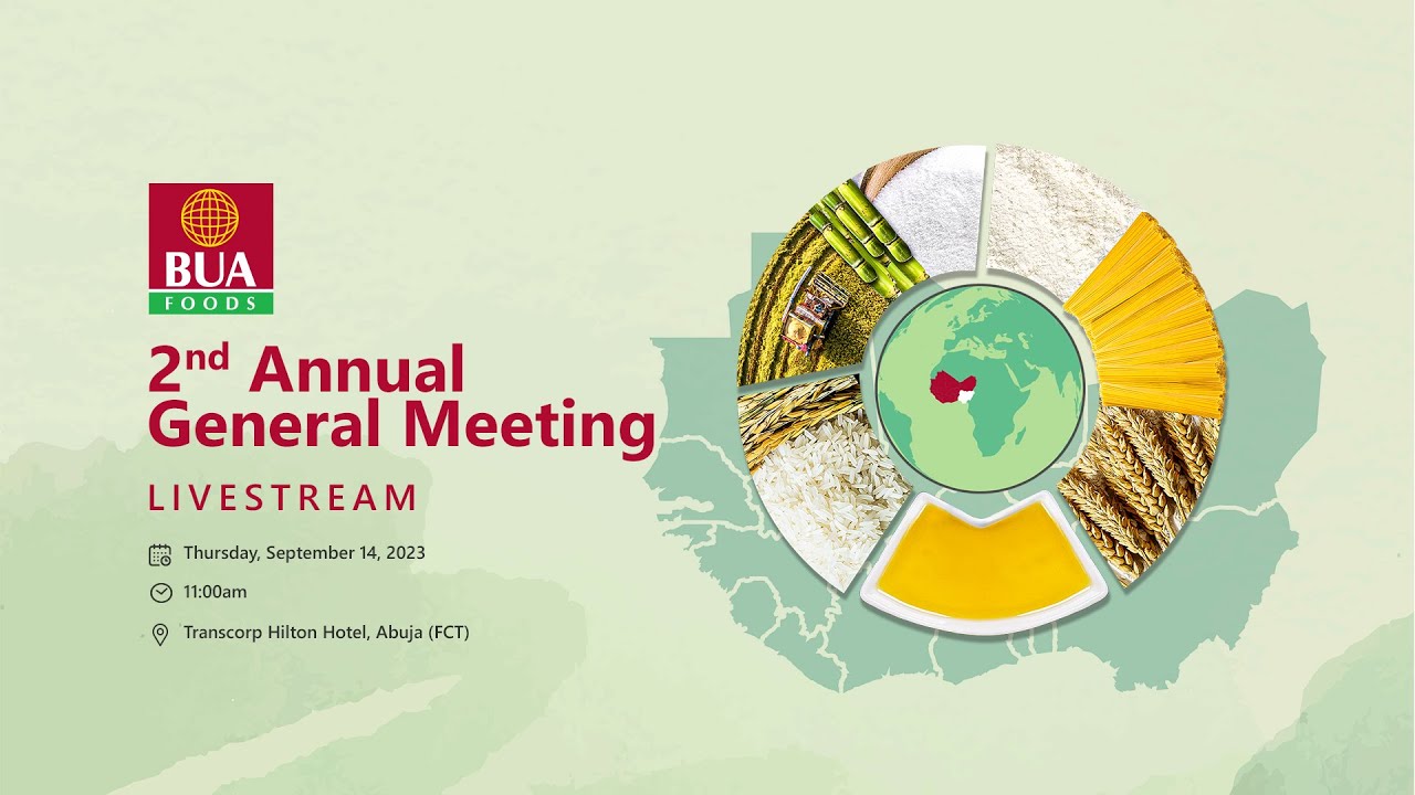 BUA Foods Plc 2nd Annual General Meeting (2023)