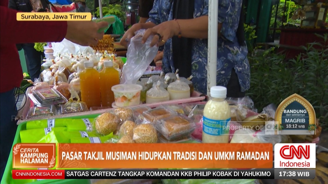 Pasar Takjil Musiman Hidupkan Tradisi dan UMKM Ramadan