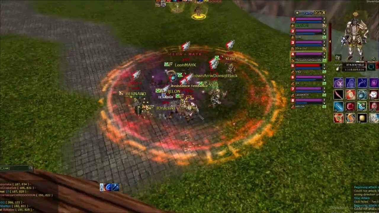 8v8 MELE PERFORMANCE #ardreamworld #knightonline #homekoworld #realko