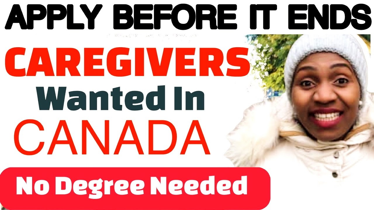 HEALTHCARE ASSISTANTS URGENTLY NEEDED IN CANADA | COME TO CANADA IN JANUARY WITH NO DEGREE | APPLY