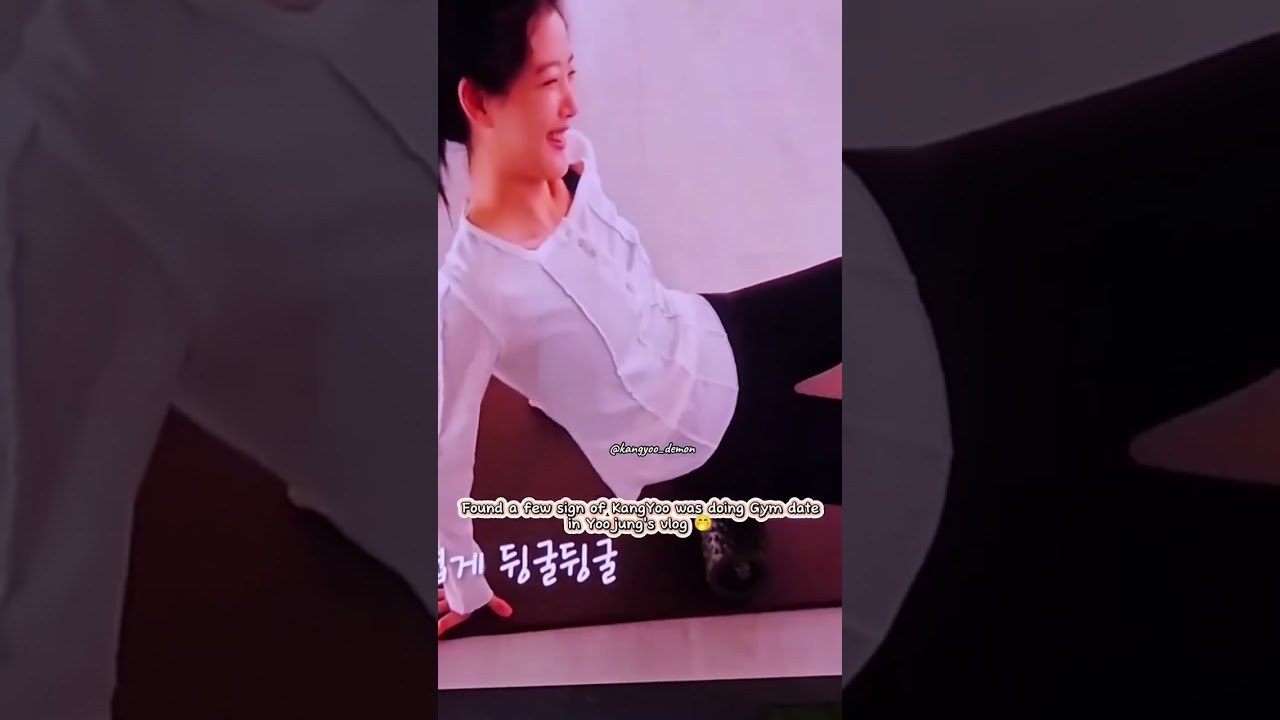 Is that really Kangie ? really ?!! 🤨🤭 #kangyoo #songkang #yoojung