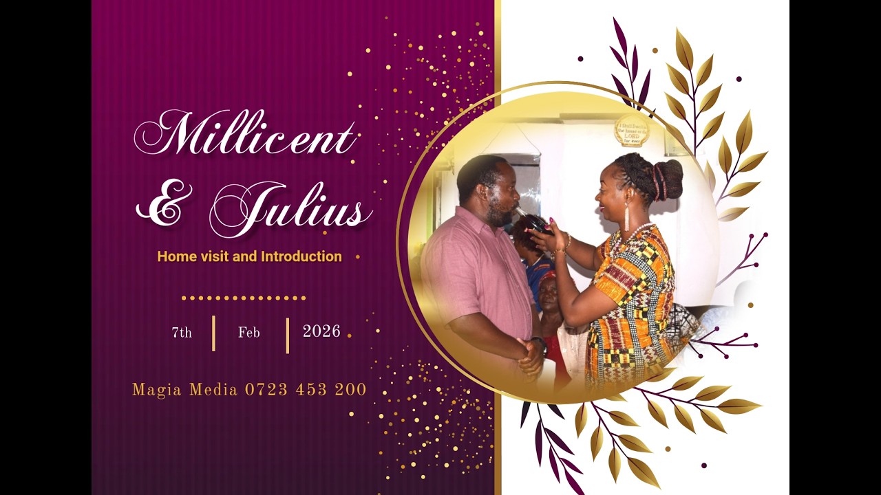 Millicent and Julius Home visit and Introduction.7th Feb 2026.Magia media 0723453200