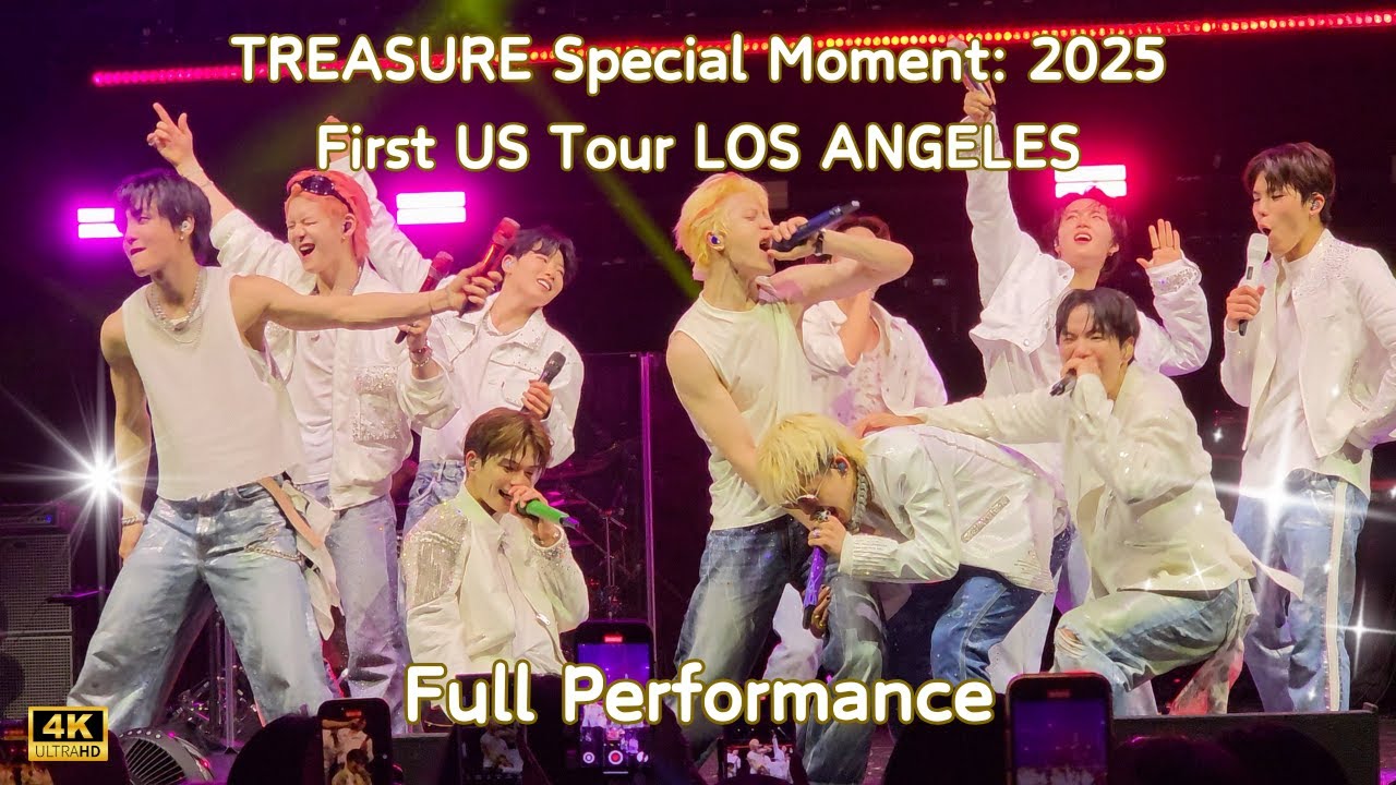 250413 4K TREASURE Special Moment: 2025 First US Tour LOS ANGELES