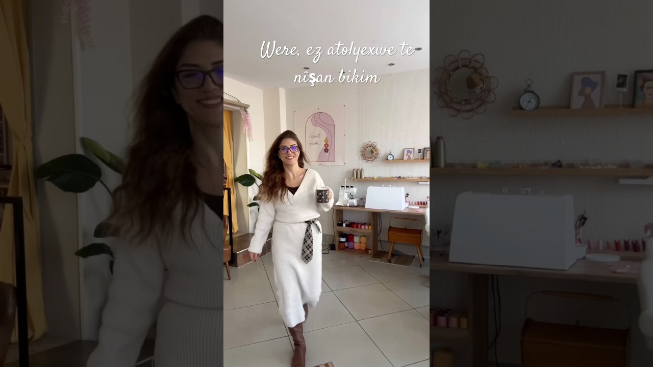 Kurdish Girl und ihr Atelier