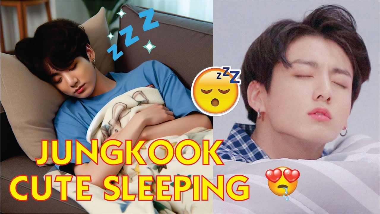 Jungkook cute sleeping moments| When Jungkook gets lost in his own world part 2