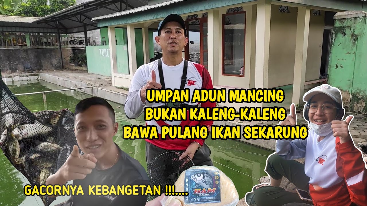 UMPAN BAM JAGUNG ADUN MANCING TERBUKTI JOSS..// ESSEN DMPT VANILI JERMAN