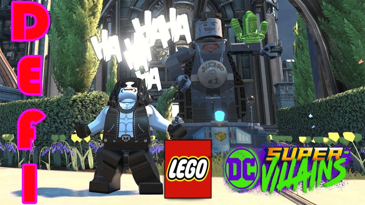 Lego DC Super Vilains FR  Défi Graffiti Doré