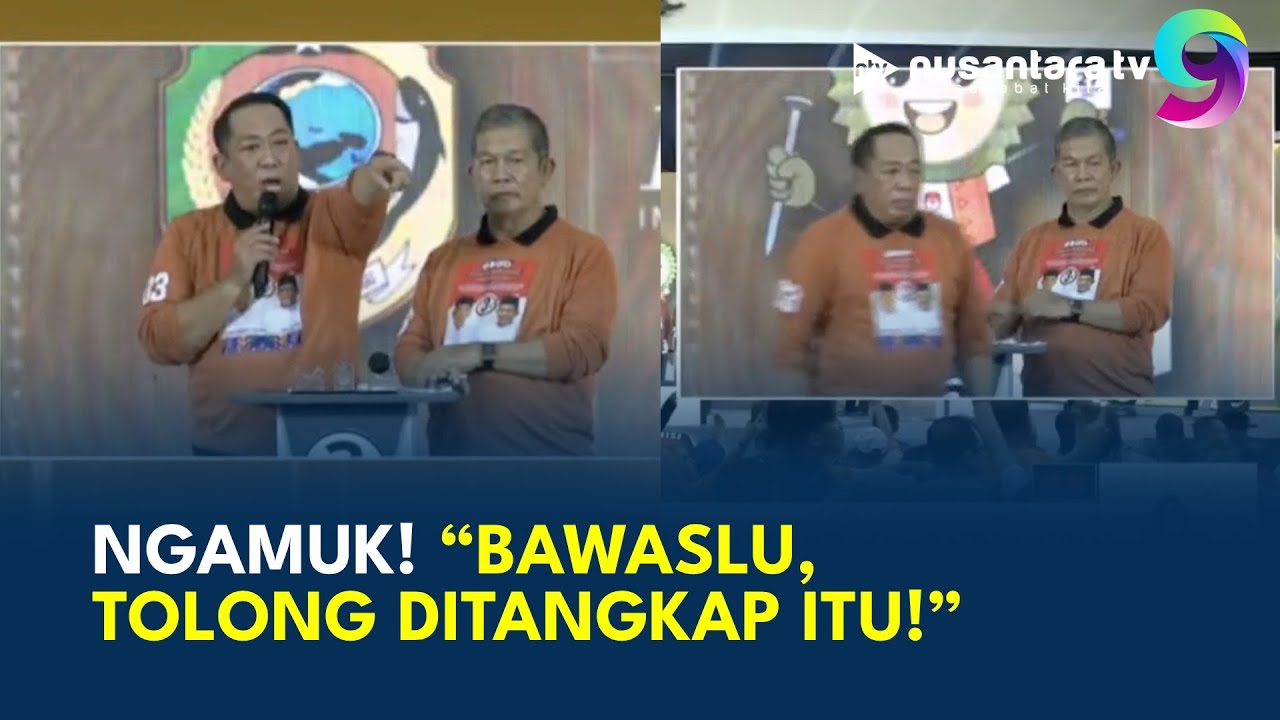 NAIK PITAM! Diprovokasi Pendukung Lawan, Cabup Parigi Moutong Emosi Turun Panggung | NTV