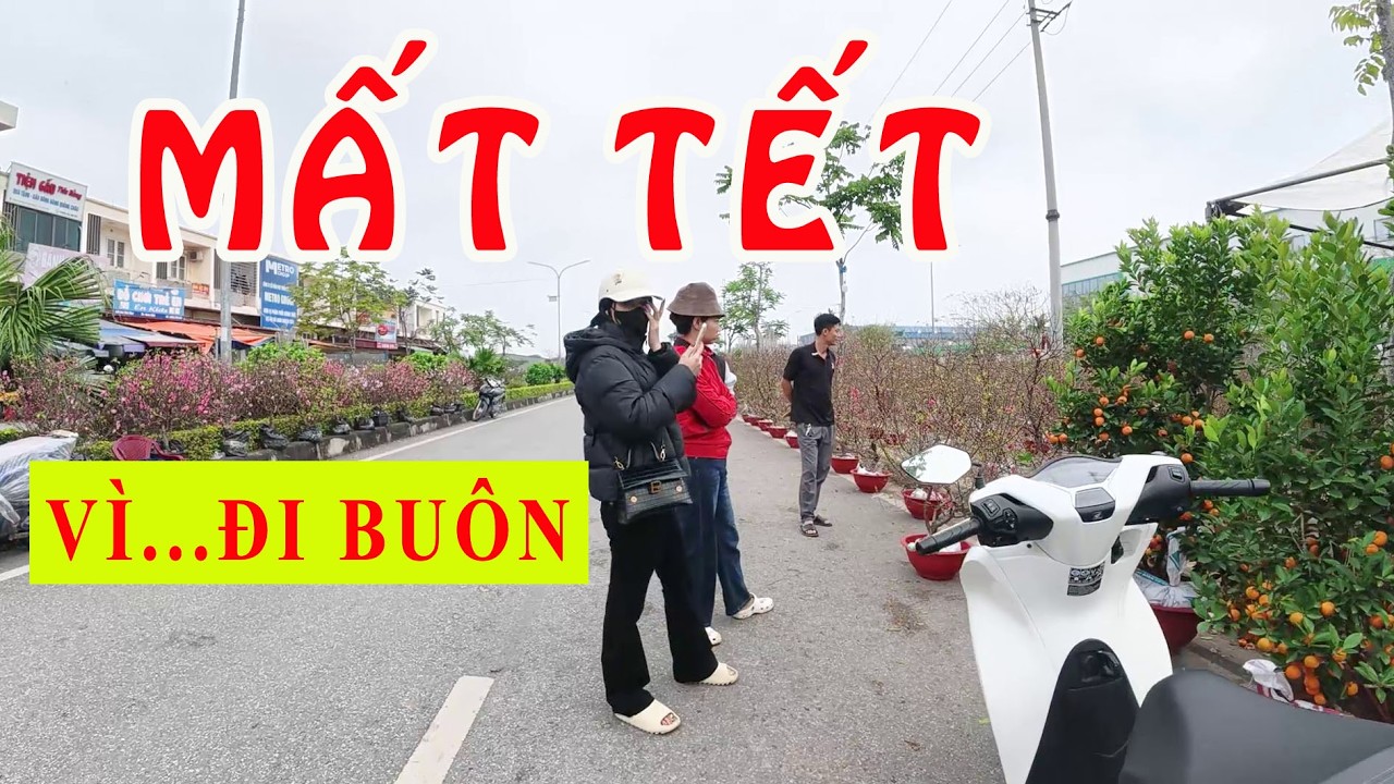 Mất Tết vì...buôn đào, quất !