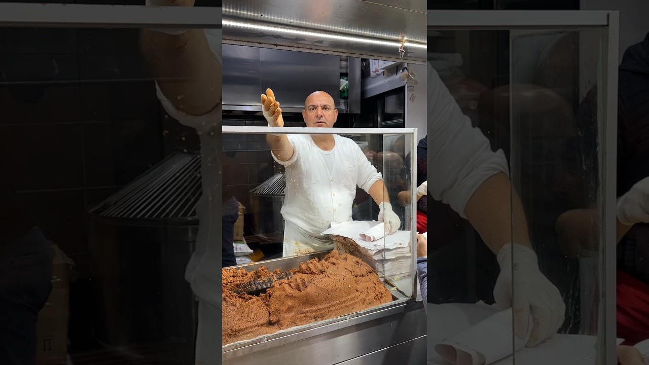 &Ccedil;iğ k&ouml;fteci Ali ustadan bir doz fır&ccedil;a