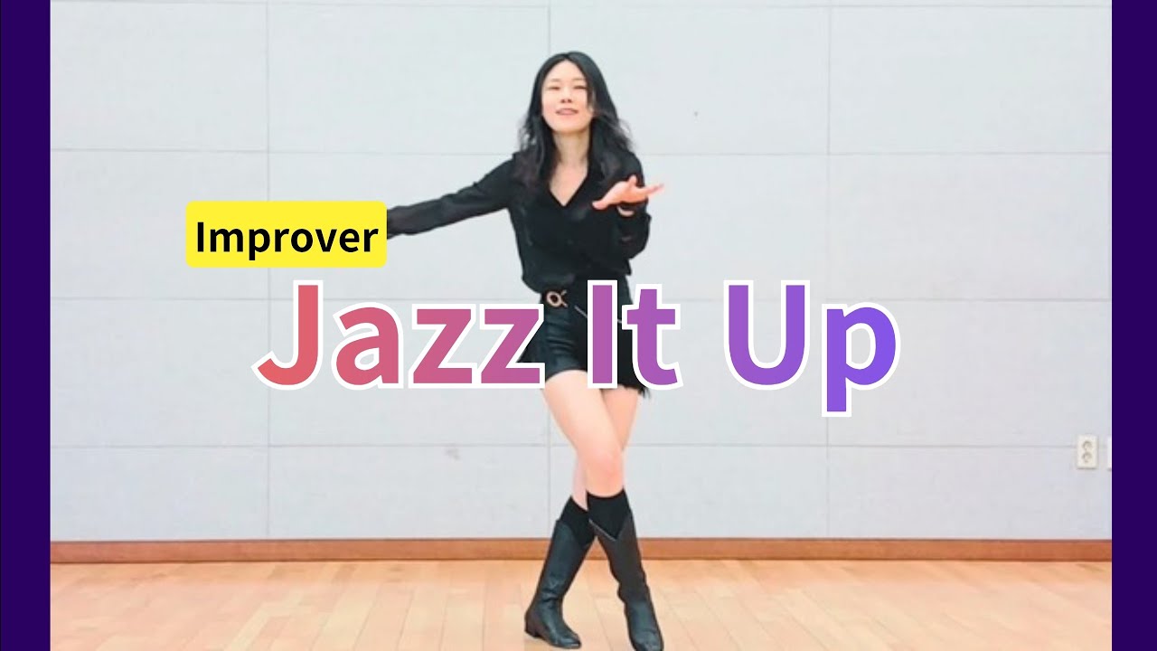 Jazz It Up LineDance I  재즈잇업 라인댄스| #재즈스타일 #경쾌한스텝