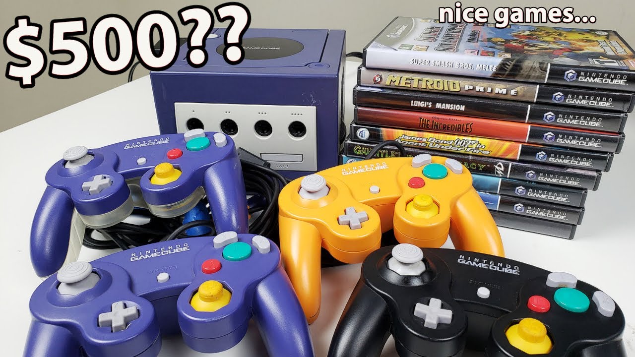 Я купил ОГРОМНЫЙ комплект GameCube от Goodwill... стоит ли он того в 2021 году?
