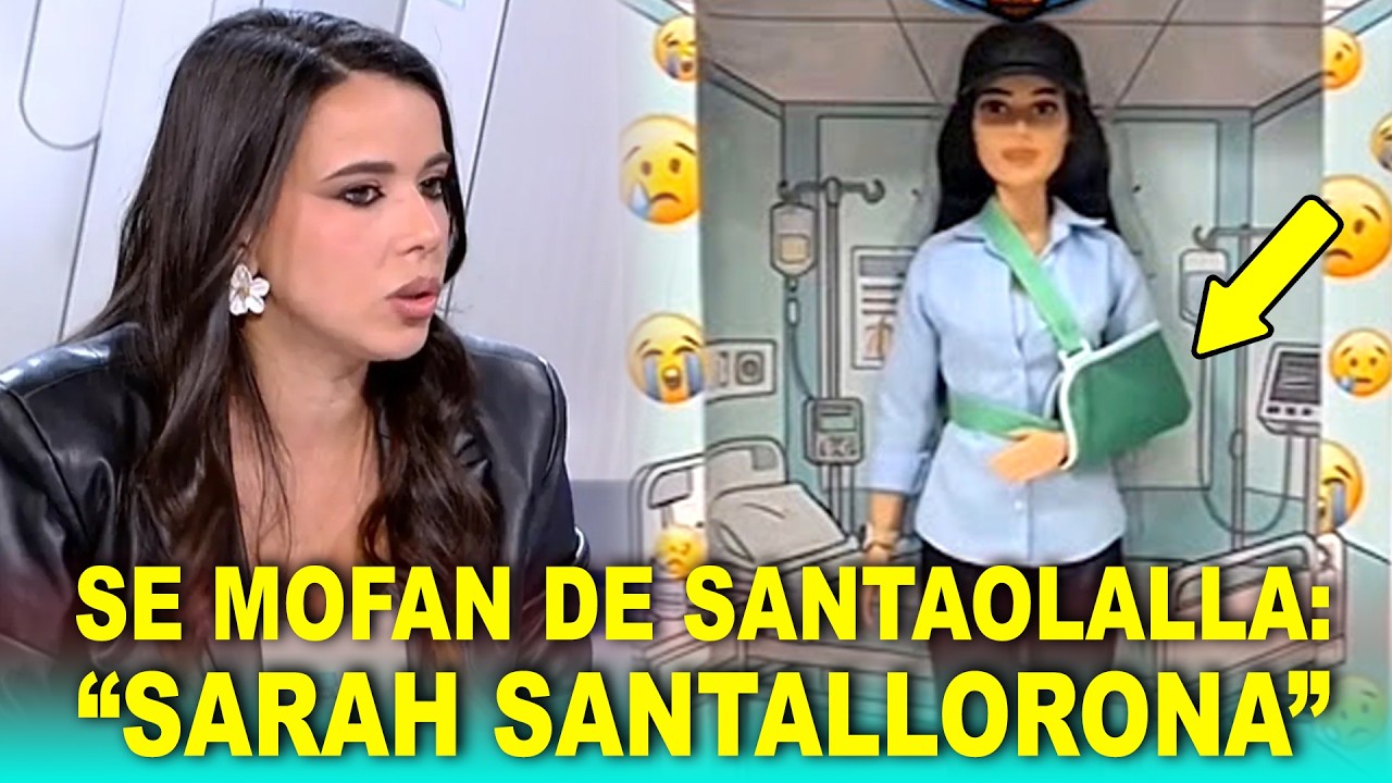 Las redes SE MOFAN de Sarah Santaolalla y su ‘teatrillo’: “Sarah Santallorona”