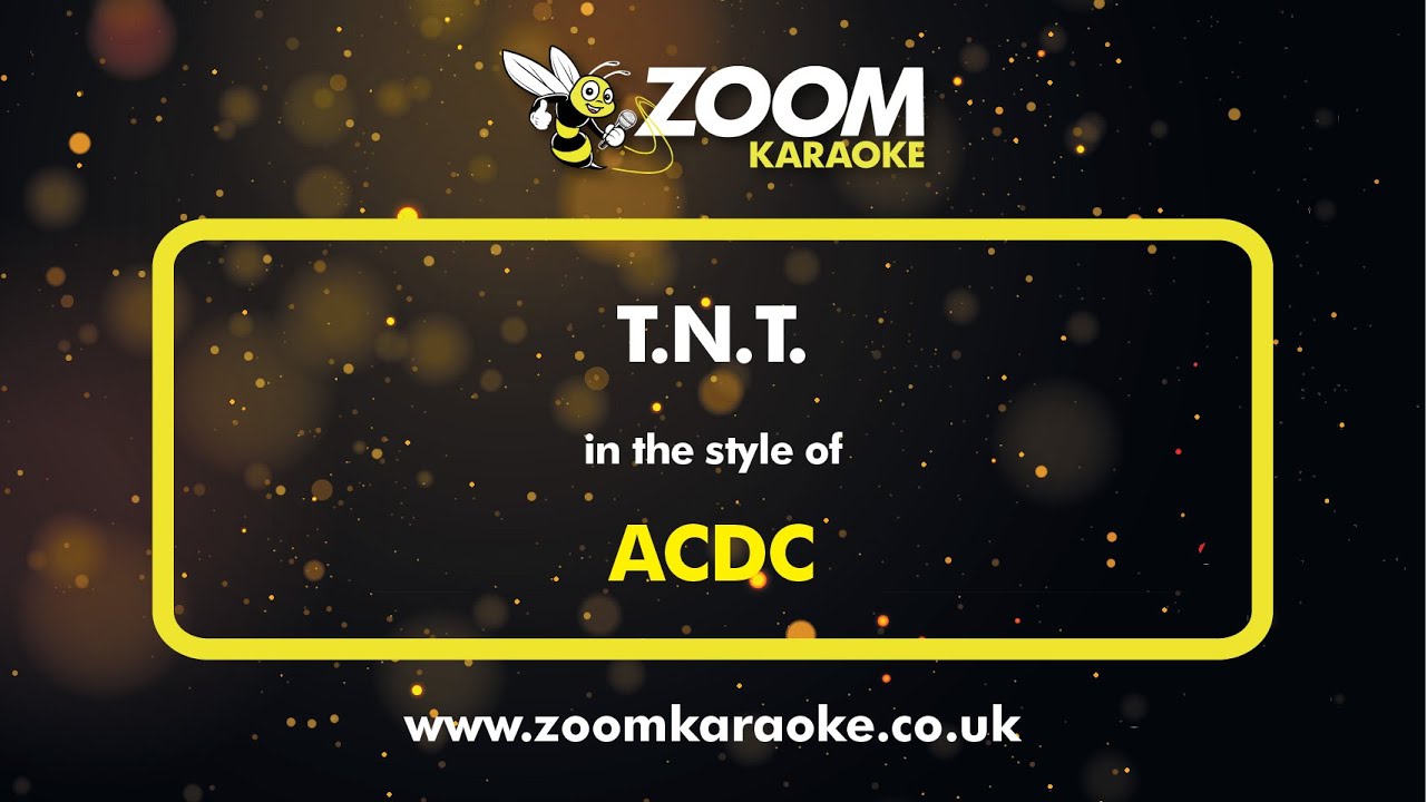 AC/DC - T.N.T. (Karaoke Version) with Lyrics On Screen