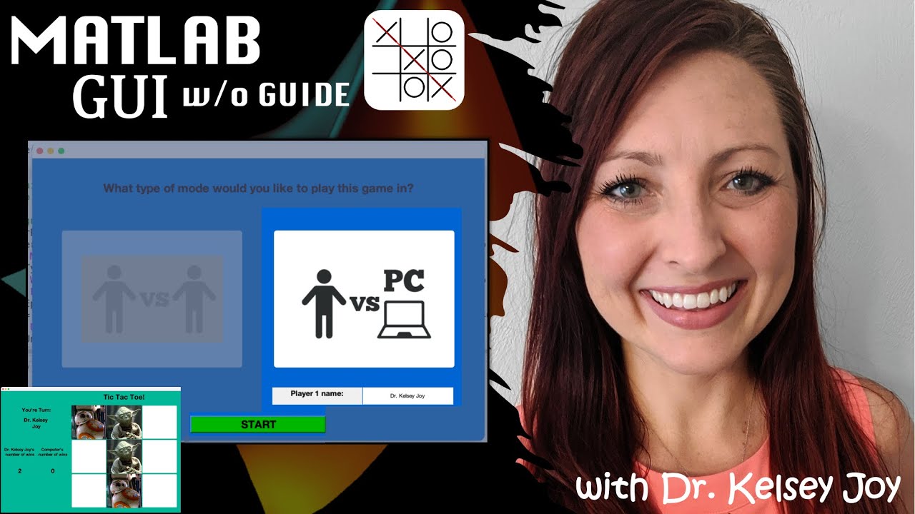 Coding a Computer in a PvC game | MATLAB GUI without GUIDE | Tic Tac Toe