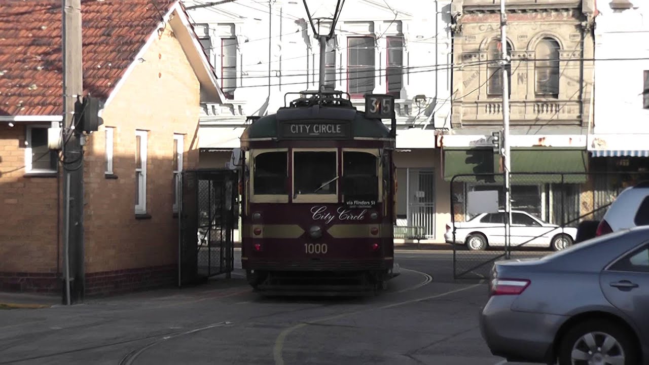 Melbourne Trams - North Fitzroy Tram Depot City Circle Trams