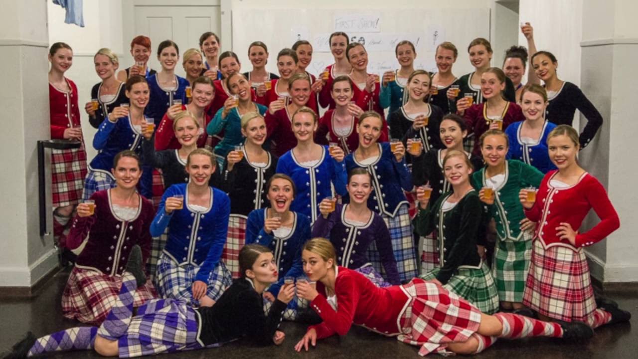 Canadiana Celtic HIGHLAND DANCE team - Behind the Scenes -Basel Tattoo!