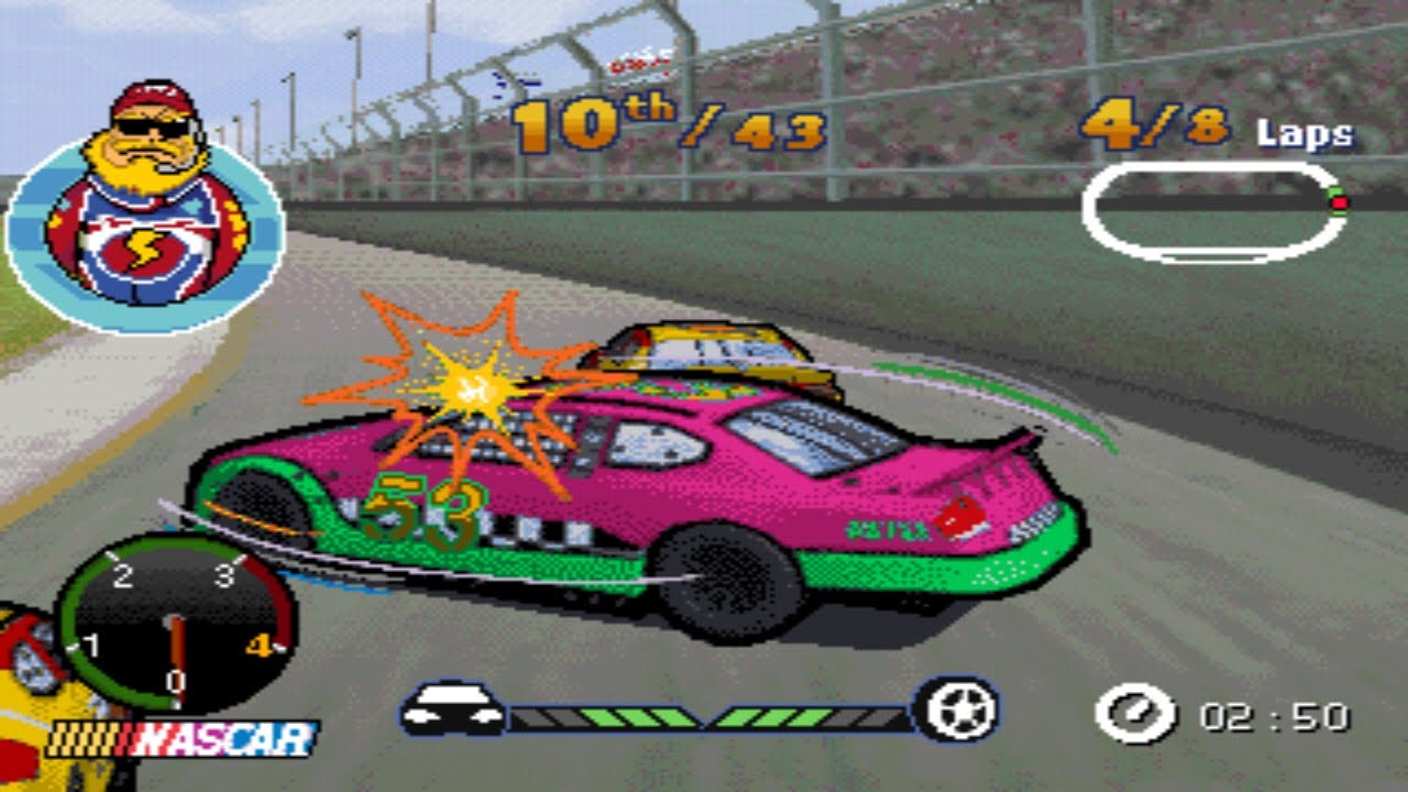 NASCAR Academy: Race Car Superstar - VTech V.Smile V-Motion - Quick Race - Full Race Nº/#2 [60 FPS]