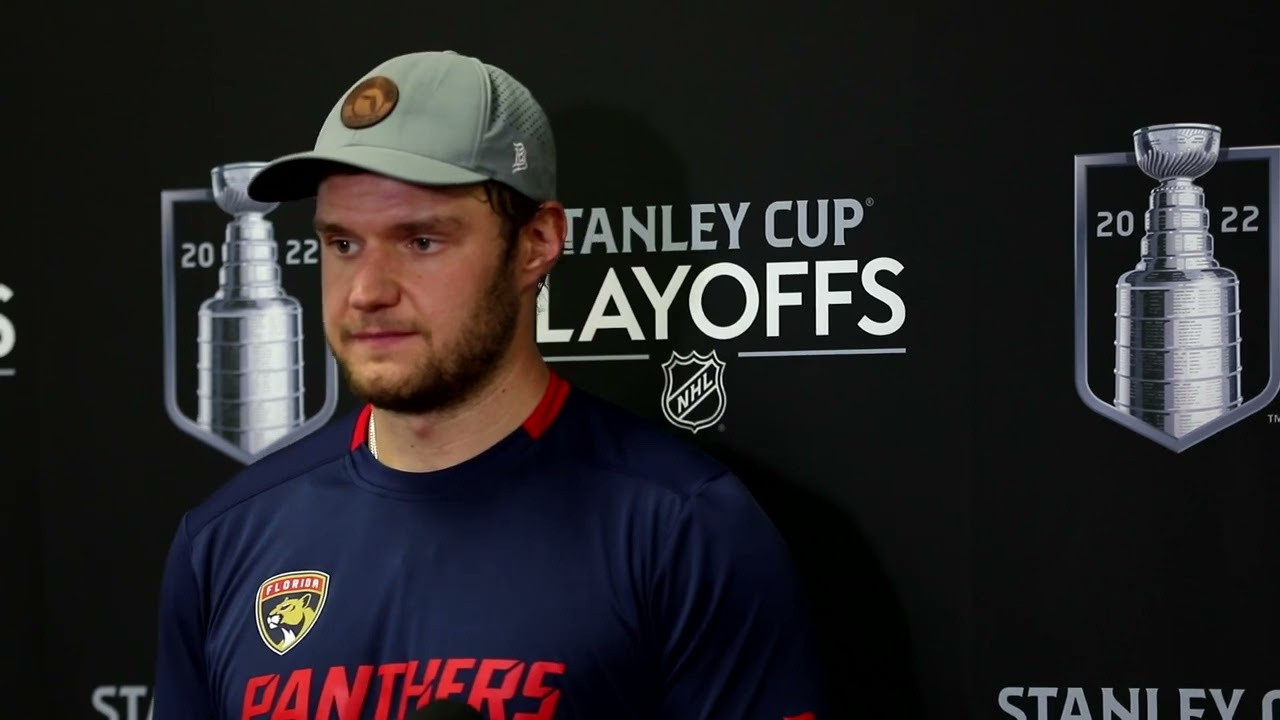 Panthers Playoff Postgame: Sasha Barkov, Game 2