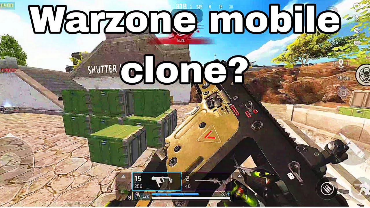 Warzone mobile clone?