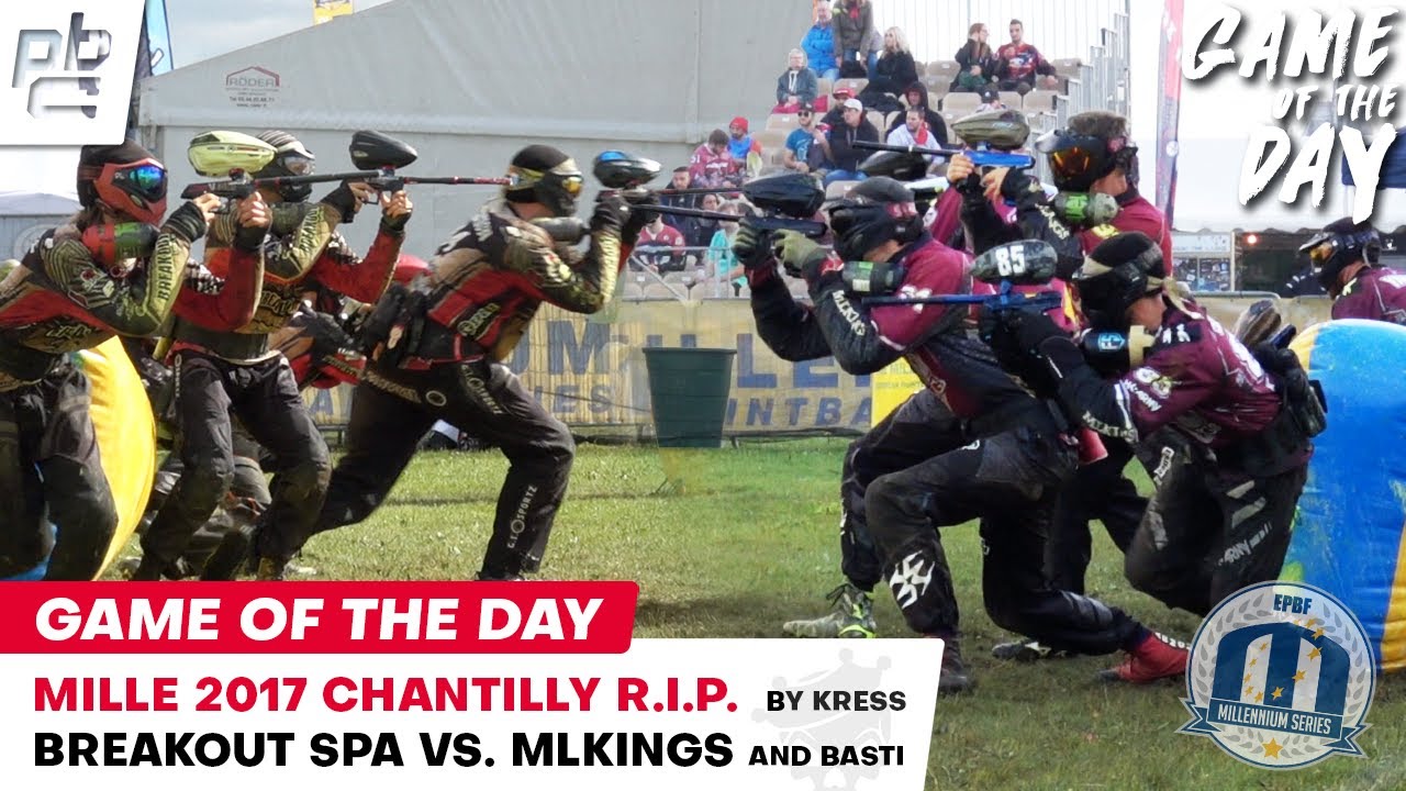 Pro Paintball Breakout SPA vs MLKings Mille 2017 GAME OF THE DAY