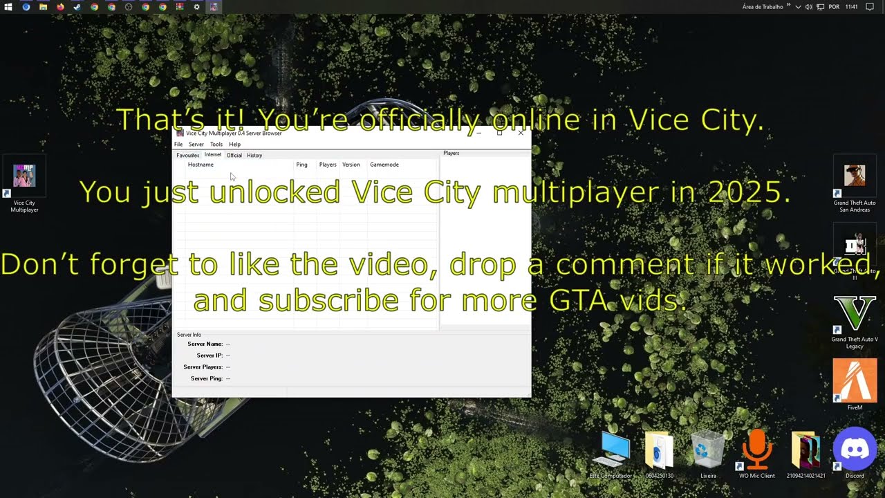 How to Play GTA Vice City Multiplayer Online in 2025 (Easy Guide) - How to Install VC-MP