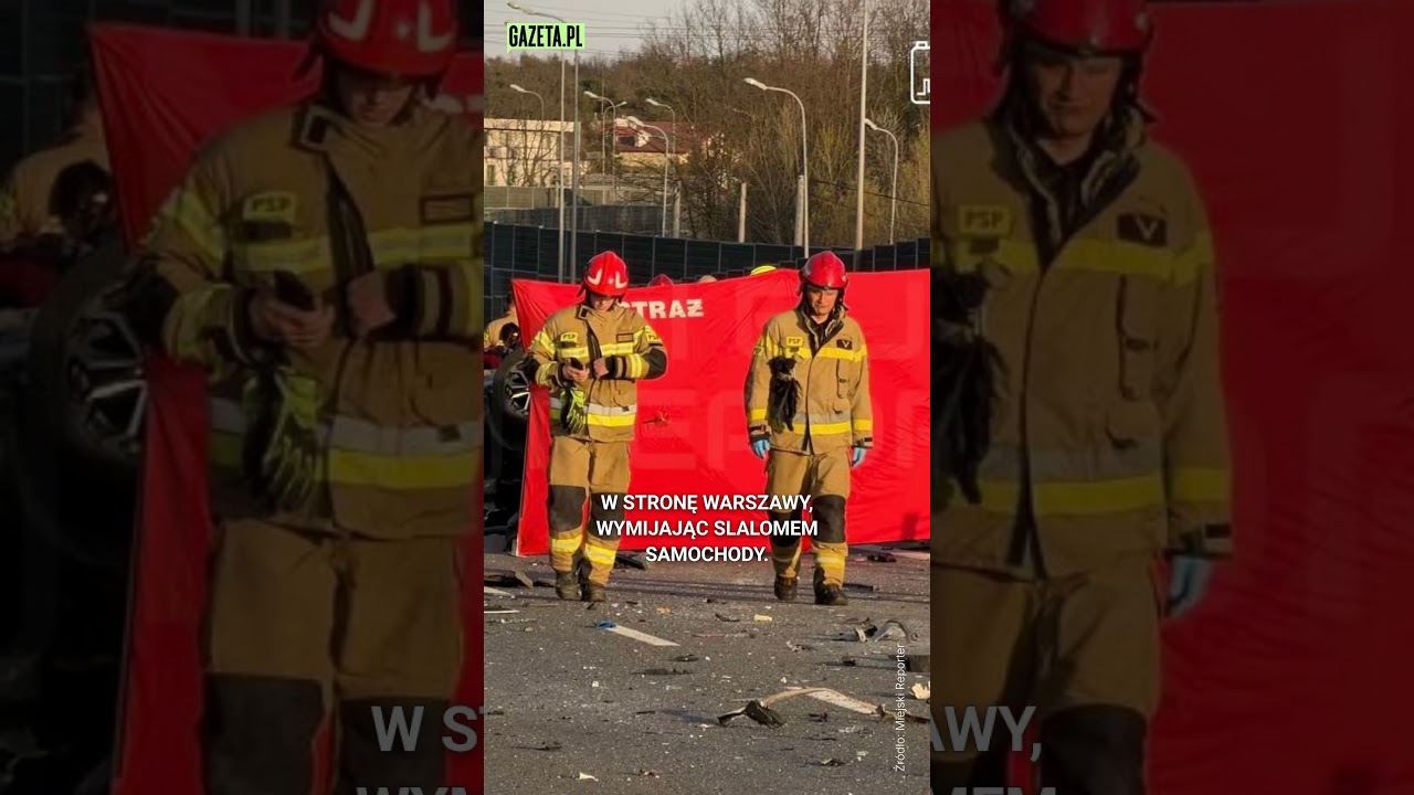 Śmiertelny wypadek w Łomiankach. Nie żyje kolejna osoba #shorts