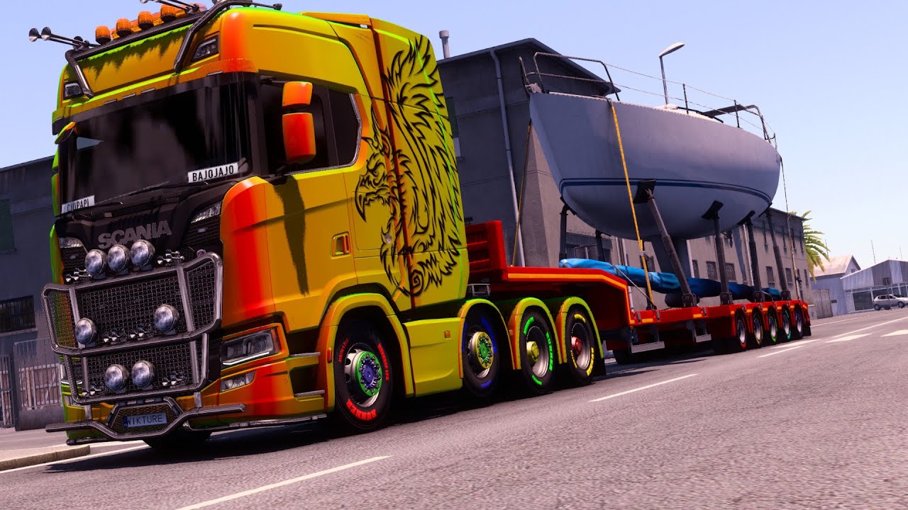 Reverse parking in a tight spot, 3,500 km traveled across Europe [ETS]